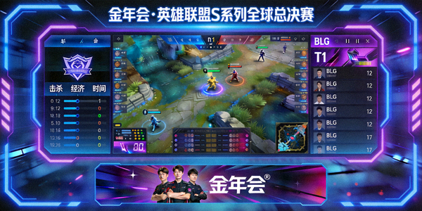 金年会英雄联盟S系列全球总决赛赛事直播界面